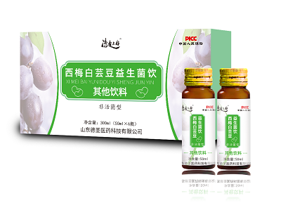 西梅白蕓豆益生菌發酵飲